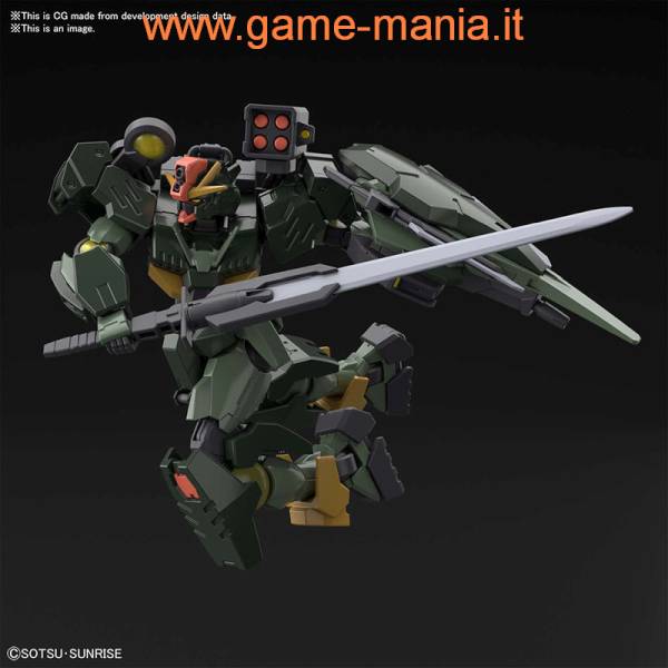 Gundam 00 Command Qan[T]1:144 HGGB kit by Bandai